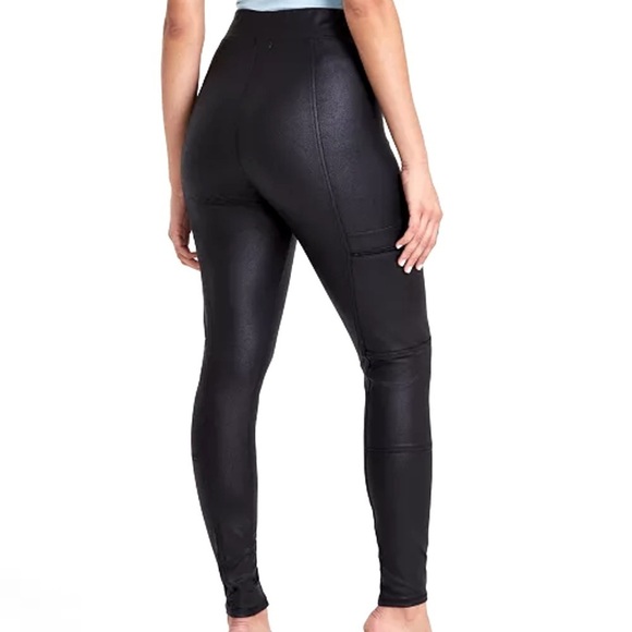 Bar III Pants - Bar lll faux leather Leggings